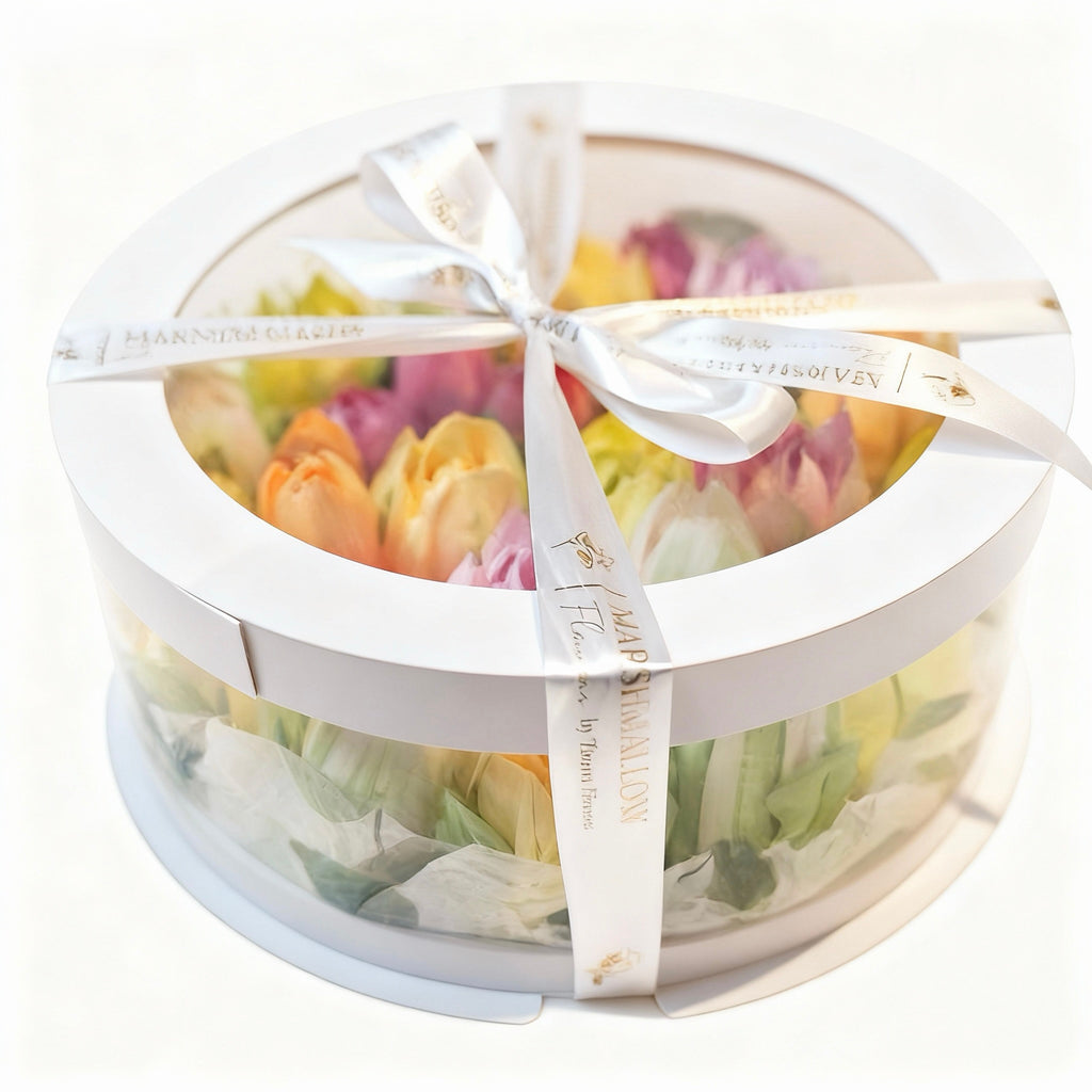 S size premium round box