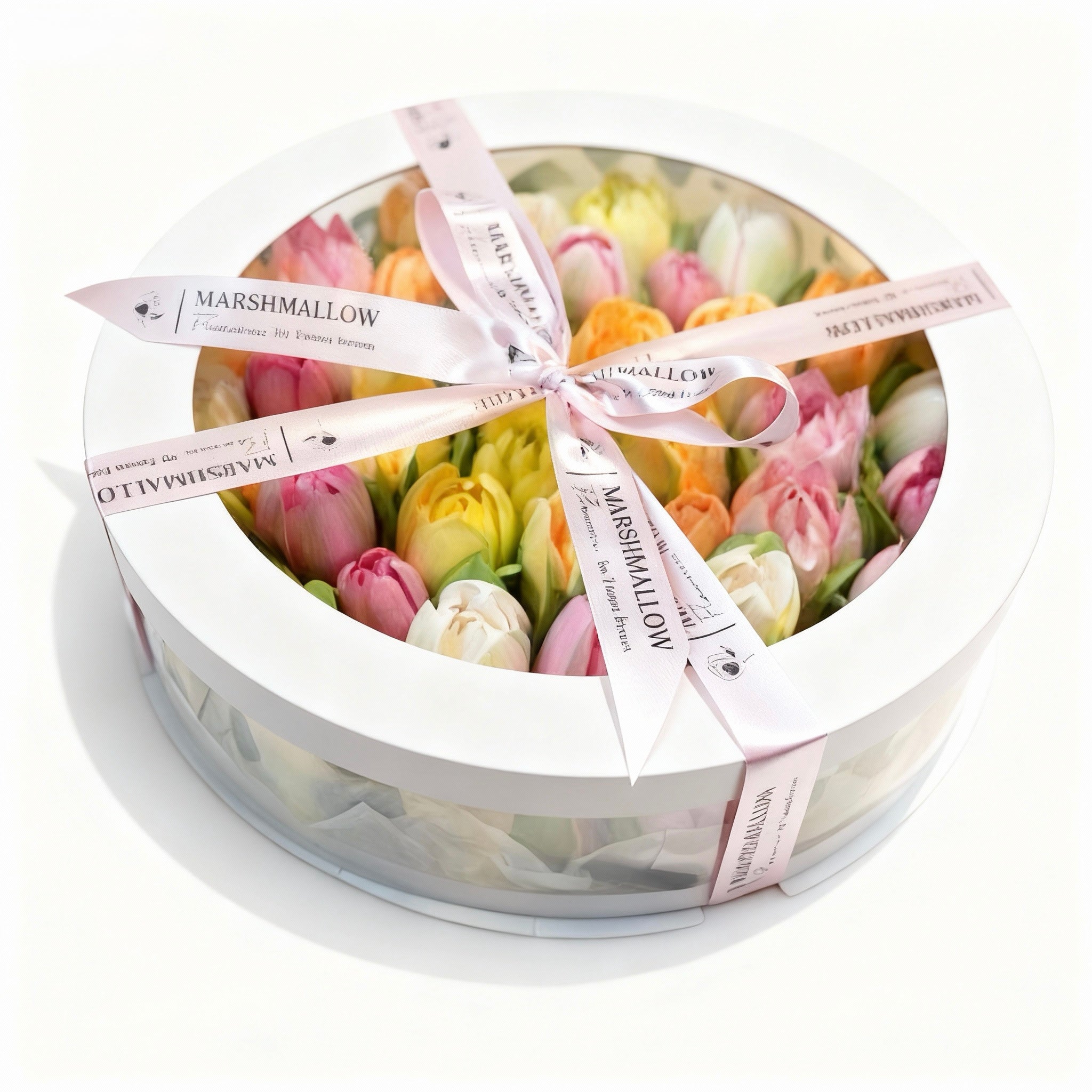M size premium round box