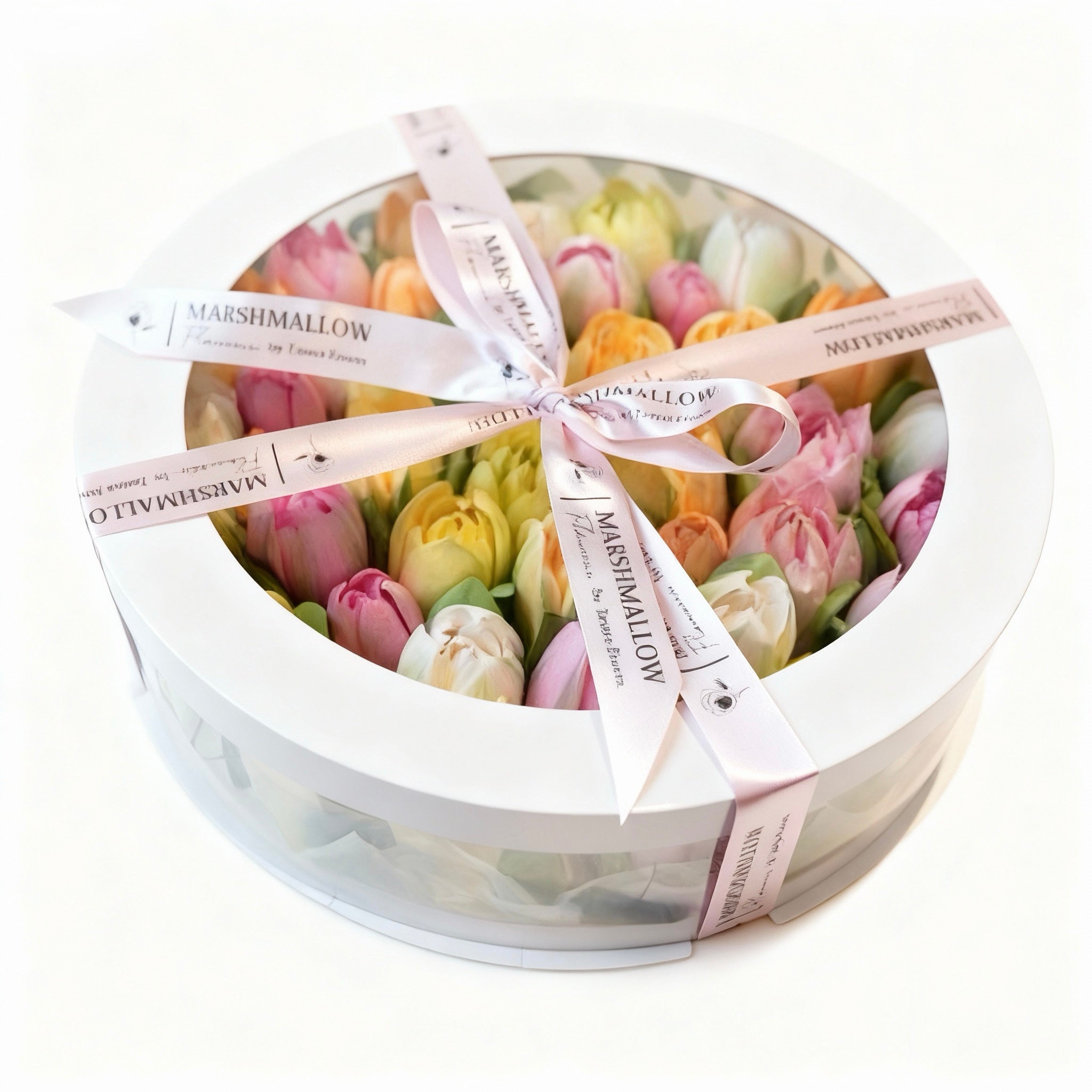 M size premium round box