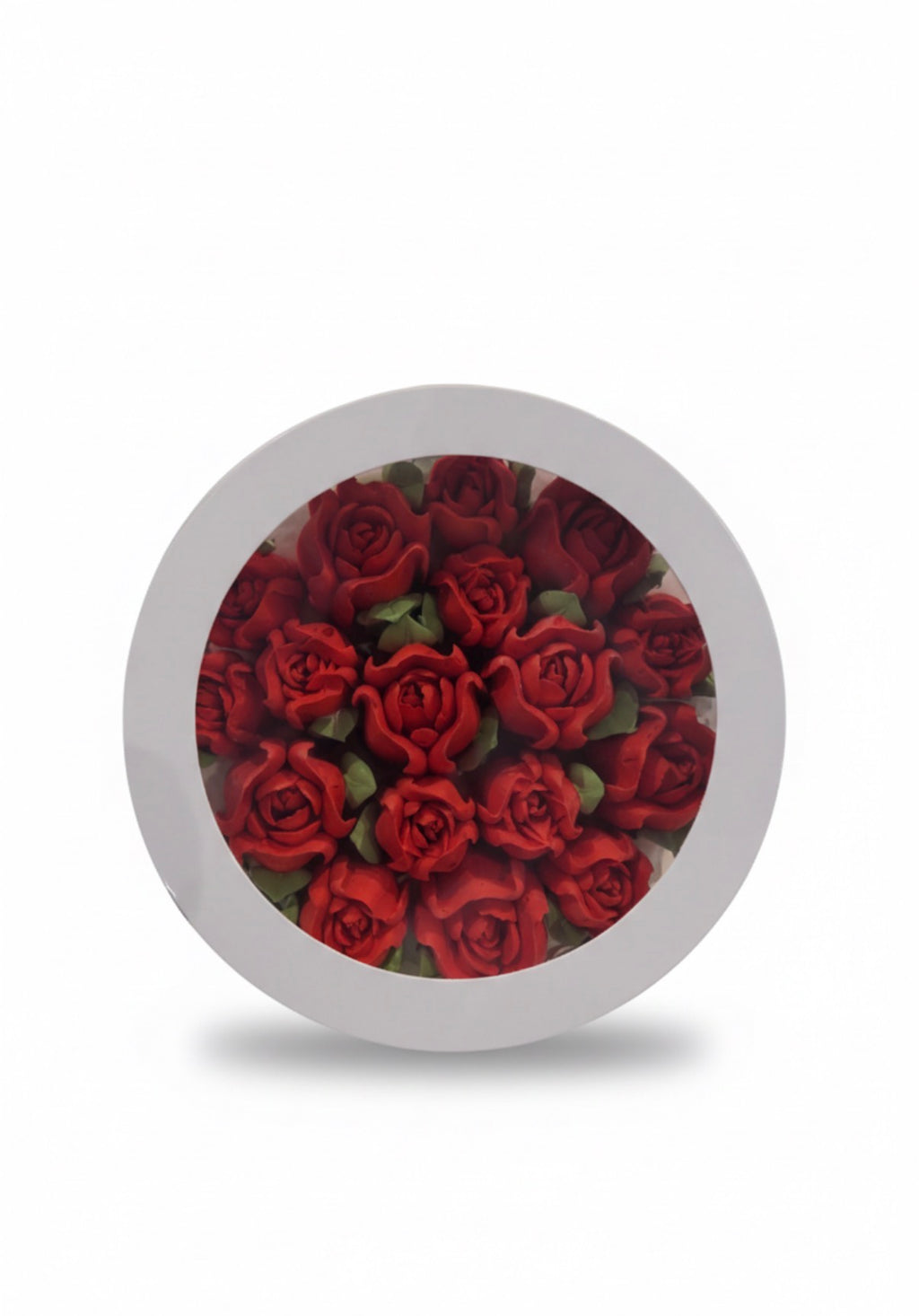 S size premium round box “Velvet petals”