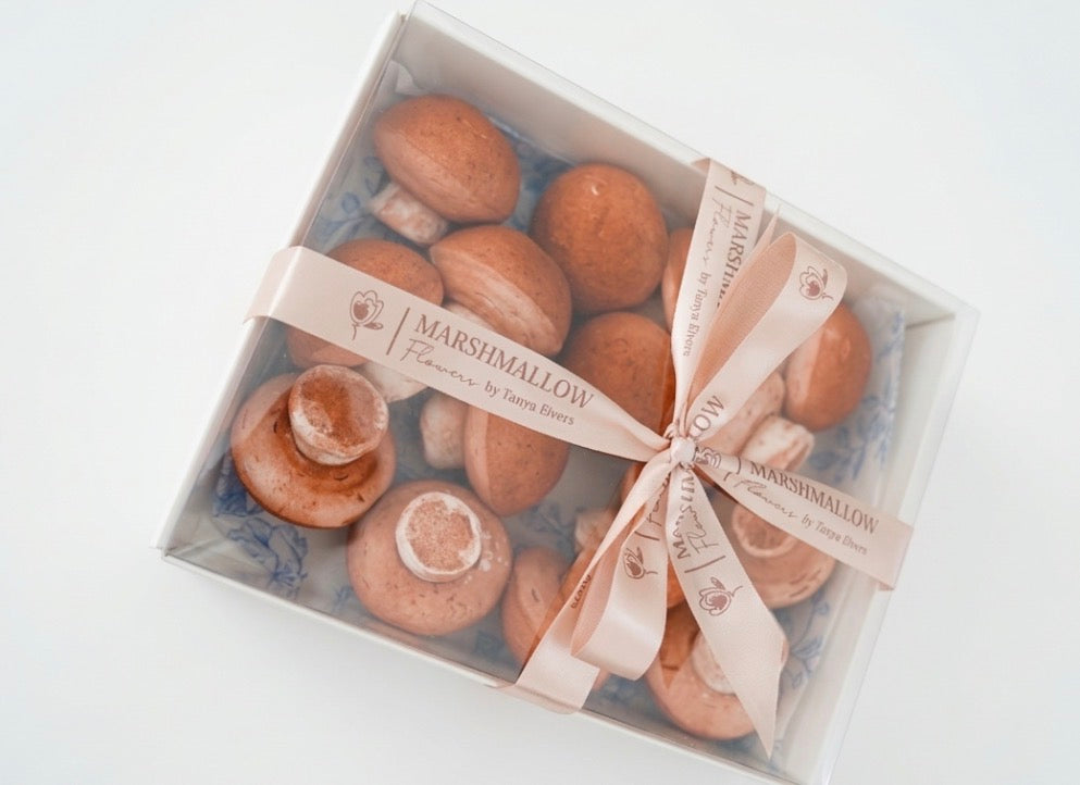 Marshmallow mushrooms