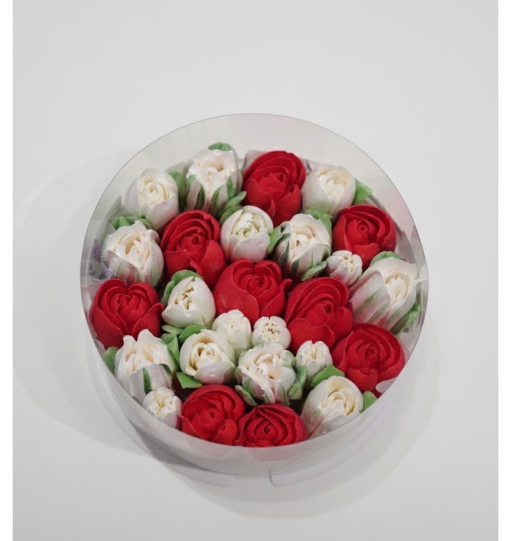 S size premium round box “Cupid’s Garden”
